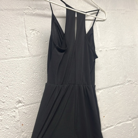 BCBGeneration Jumpsuit w Draped Pockets sz XS BLack - Picture 5 of 6